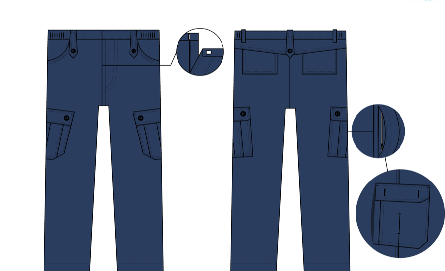 Celana PDL navy