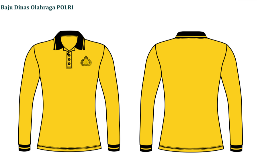 Baju dinas olahraga